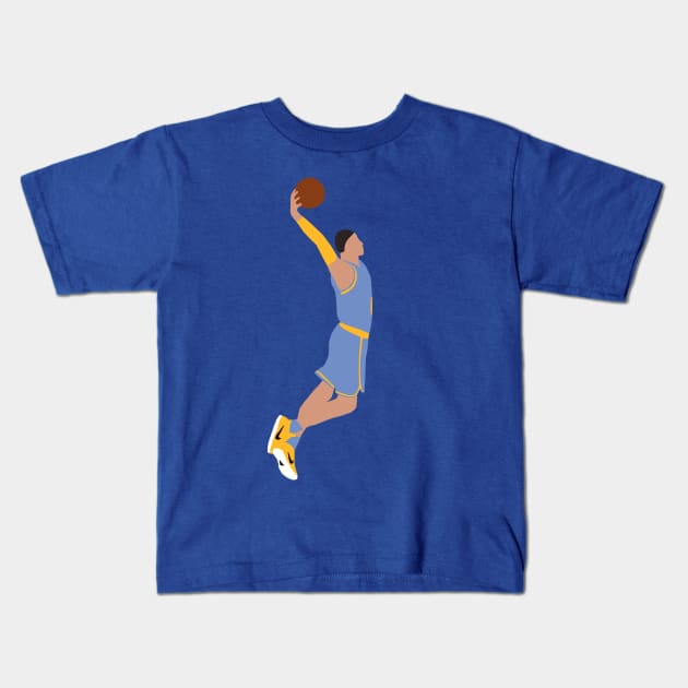 Kyle Kuzma Dunk Kids T-Shirt by xRatTrapTeesx